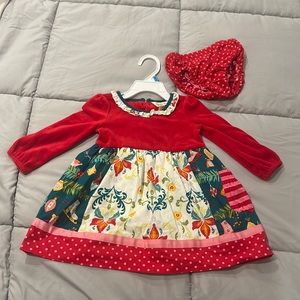 Matilda Jane 12-18m Christmas dress